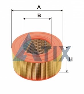 Фильтр воздушный /AR266 (WIX-Filtron) WIX FILTERS WA6446