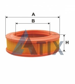 Фільтр повітряний /AR219 (WIX-FILTERS) WIX FILTERS WA6401