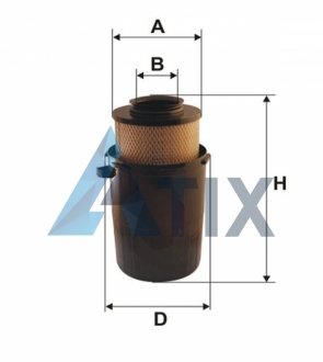 ФИЛЬТР ВОЗДУХА WIX FILTERS 42162E