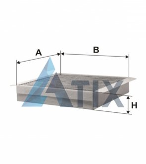 Фільтр салону Smart вугільний (WIX-FILTERS) WIX FILTERS WP9271