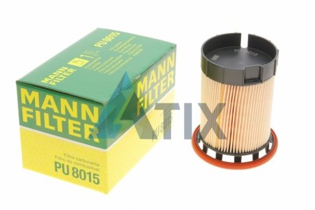 Фільтр паливний AUDI Q3 2.0 TDI 11- (вир-во) MANN PU8015