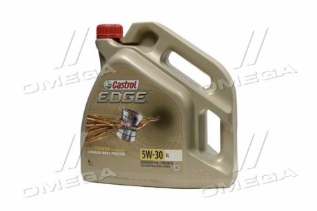 Масло моторн. EDGE 5W-30 LL (Канистра 4л) CASTROL 15668E