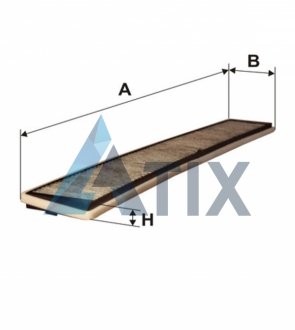 Фільтр салону BMW вугільний (WIX-FILTERS) WIX FILTERS WP9003