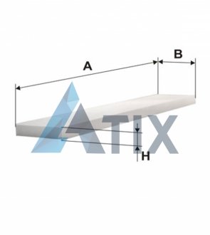 Фільтр салону /K1024 (WIX-FILTERS) WIX FILTERS WP6848