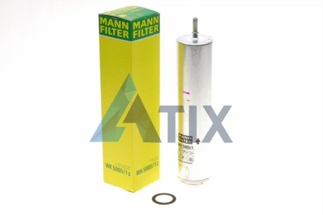 Фільтр паливний BMW 1.4-3.5 D 11- (вир-во) MANN WK5005/1z
