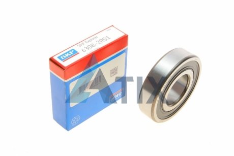 Подшипник шариковый 6308 2RS1 (40х90х23) SKF 6308-2RS1