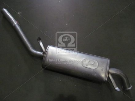 Резонатор (средний глушитель) для Audi 100 83-90/200 83-84 2.0-2.4D POLMOSTROW 01.09