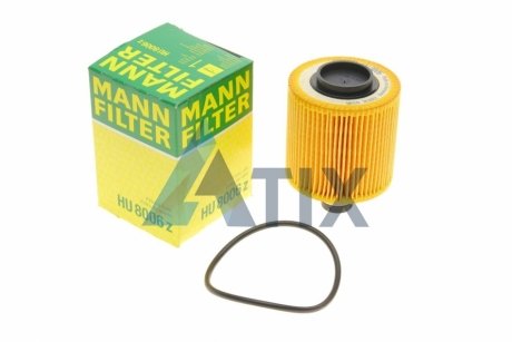 Фильтрующий элемент масляного фильтра MANN HU8006Z