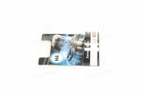 Автолампа Xenon Blue H4 P43t 55 W 60 W прозрачная BOSCH 1987301010