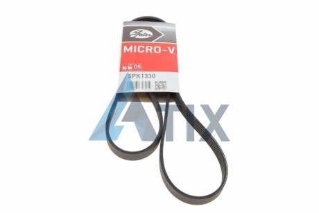 Ремень поликлиновой micro-V XF Gates 5PK1330 (фото 1)
