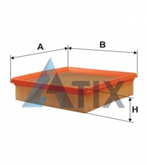 Фильтр воздушный WIX FILTERS WA6527