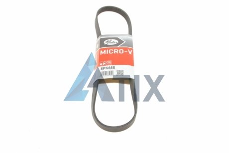 Ремень поликлиновой micro-V XF Gates 5PK885