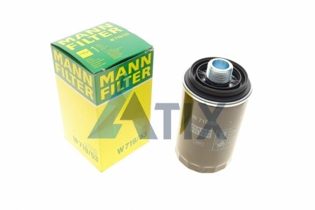 Фільтр масляний двигуна (вир-во) MANN W719/53