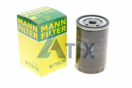 Фільтр масляний двигуна (вир-во) MANN W719/30