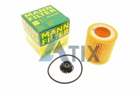 Фільтр масляний двигуна (вир-во) MANN HU816ZKIT
