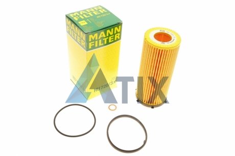 Фільтр масляний двигуна (вир-во) MANN HU720/3X