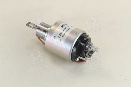 РЕЛЕ СТАРТЕРА ВТЯГИВАЮЩЕЕ VW GOLF 1,6D 83-.PASSAT 1, BOSCH 0331303070 (фото 1)