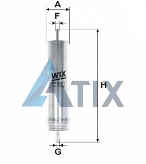 Фільтр паливний (WIX-FILTERS) WIX FILTERS WF8411