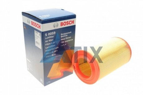 Фильтр воздушный, 2.2-2.3-3.0MJTD/HDI 06- BOSCH F026400059