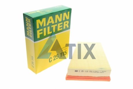 Фільтр повітряний (вир-во) MANN C25115