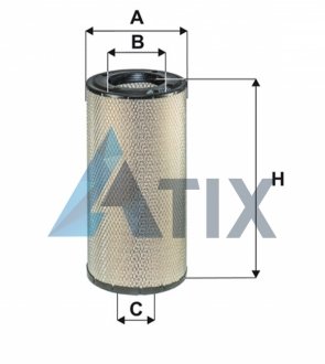 Фильтр воздушный CLAAS WIX FILTERS 93326E (фото 1)