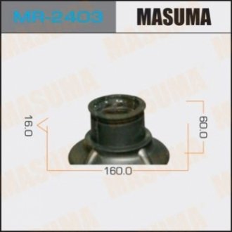 Пильовик рульової рейки (пластик) Mazda 3 (06-), 5 (05-15)/ Toyota Auris (06-), Corolla (06-), Prius (09-15) MASUMA MR-2403