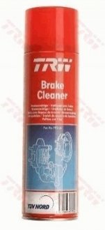 Средство чистящее для тормозов "Brake Cleaner", очиститель универсальный, аэрозоль 500 мл TRW PFC105 (фото 1)