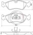 Тормозные колодки VOLVO 740,760 2.0, 2.3, 2.4, 2.8I 83-90, 940 2.0I-2.4TDI 90.08-95.07 A.B.S. 36896 (фото 1)