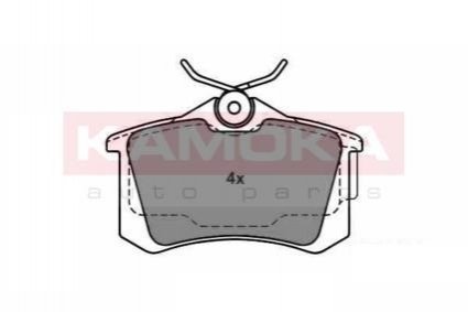 Колодки тормозные зад. RENAULT MEGANE ll/SCENIC ll/MEGANE lll/FLUENCE/CLIO lll* KAMOKA JQ1011082 (фото 1)