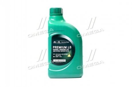 Олива моторна Hyundai/Kia Premium LS Diesel 5W-30, 1л. Hyundai/Kia/Mobis 0520000111