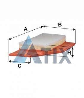 Фільтр повітря WIX FILTERS WA9853