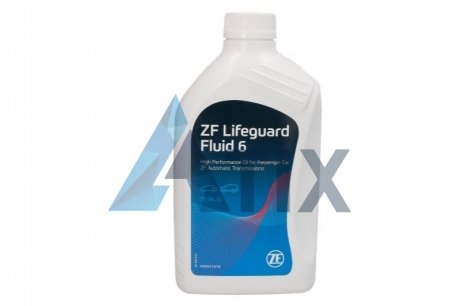 Олива трансмісійна ATF LifeGuardFluid 6, 1л. ZF S671 090 255 (фото 1)