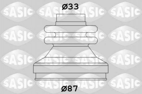 К-кт пыльника шруса внутреннего citroen jumper, fiat ducato all 94-02 SASIC 2873783 (фото 1)