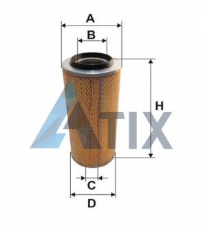 Фільтр повітря WIX FILTERS WA6069 (фото 1)