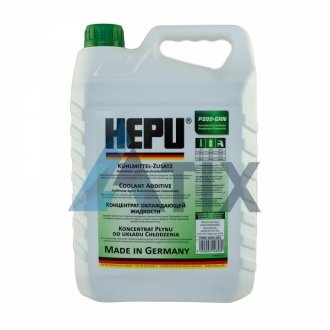 Антифриз-концентрат -80*С (зелёный), канистра 5 л (за литр) HEPU P999-GRN-005