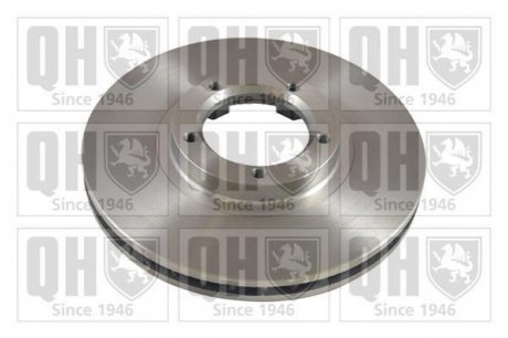 Тормозной диск передний Ford Transit 06/91- 254x24 (диск 14) QUINTON HAZELL BDC4583 (фото 1)