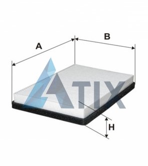 Фильтр салона ВАЗ 1118 (1118-8122010) (WIX-FILTERS) WIX FILTERS WP2000