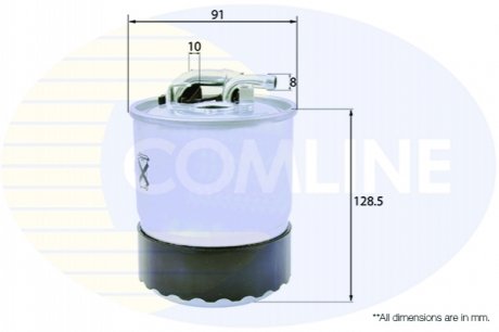 - Фільтр палива (аналогWF8353/KL228/2D) COMLINE EFF178