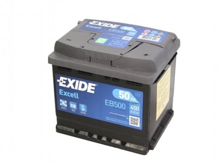 Аккумулятор EXIDE EB500 (фото 1)