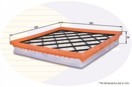 - Фільтр повітря (аналогWA9653/LX2881) COMLINE EAF754