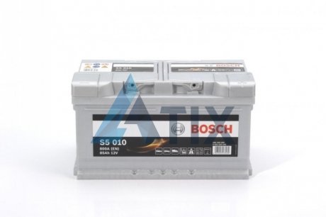 Акумулятор 85Ah-12v (S5010) (315x175x175),R,EN800 BOSCH 0092S50100
