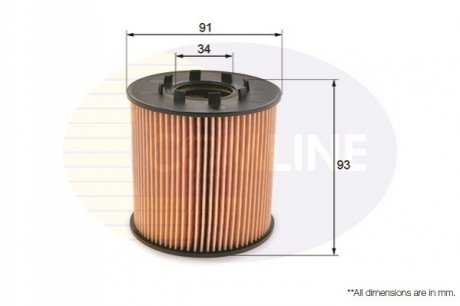 - Фільтр оливи (аналогWL7306/OX210D) COMLINE EOF172