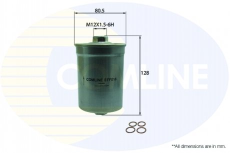 - Фільтр палива (аналогWF8029/KL204) COMLINE EFF016