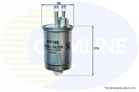 - Фільтр палива (аналогWF8326/KL483) COMLINE EFF169