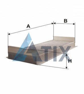 Фильтр воздушный /1133A (WIX-Filtron) WIX FILTERS 93228E