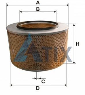 Фильтр воздуха 0030949104 DB ACTROS 1840/43,2540/43 WIX FILTERS 93160E