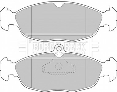 - Гальмівні колодки до дисків BORG & BECK BBP1424