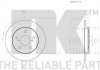 Тормозной диск задний 259x9 Toyota Auris, Corolla NK 2045124 (фото 3)