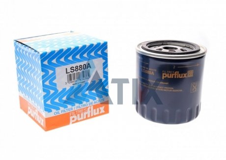 Фильтр масляный, Boxer/Jumper 2.4-2.5D/TDI 94-02 Purflux LS880A
