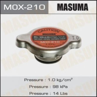 Кришка радіатора Toyota 1.0 bar MASUMA MOX-210